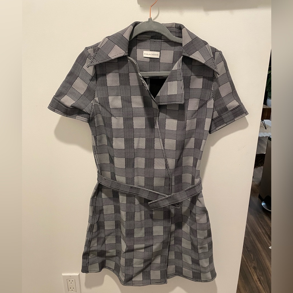 Scanlan Theodore Crepe Knit Dress